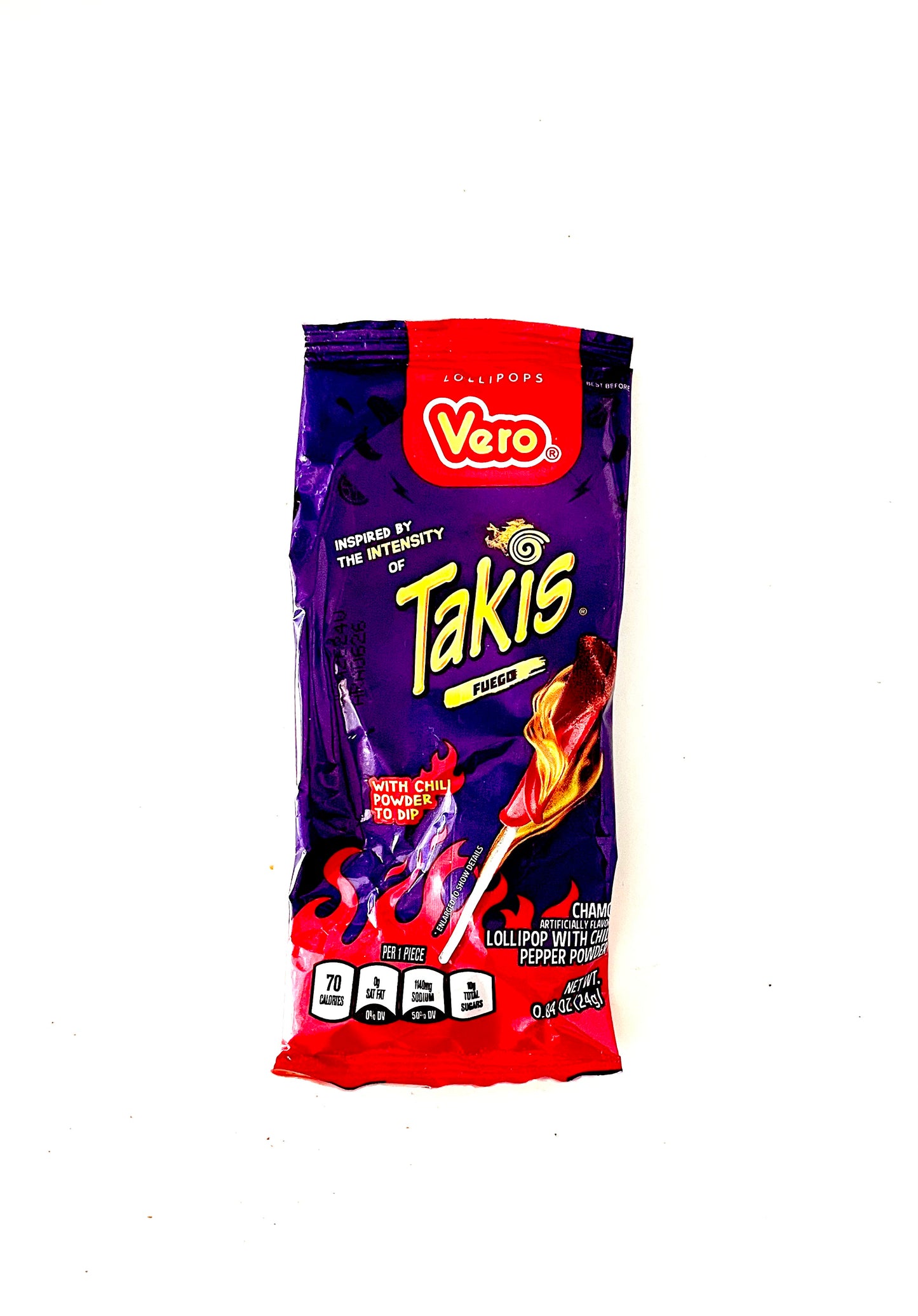 Takis Fuego Lollipop with Chili Powder to Dip 24g – Suga Roo