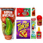 Chamoy Takis Sour or Hot Pickle Kit Gift Box