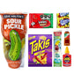 Chamoy Pickle with Takis And Fruit Gushers Kit Gift Box