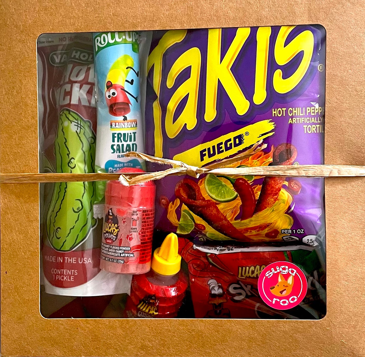 Chamoy Takis Sour or Hot Pickle Kit Gift Box