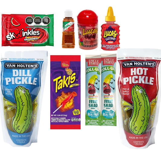 Chamoy Pickles Hot and Dill Tajin Kit Viral Trending