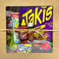 Takis & Fruit Gushers Pickle Kit Bundle Sour Dill Hot or Warheads extreme Sour