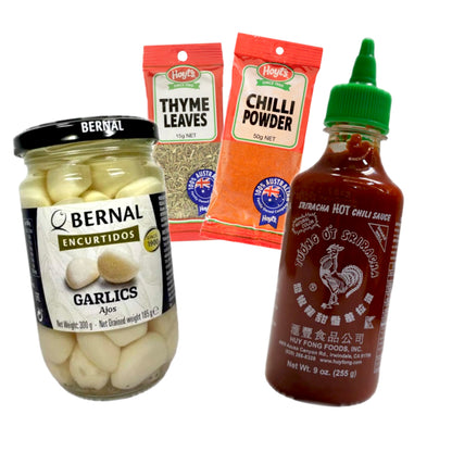 Tik Tok Trending Pickled Garlic Sriracha Kit