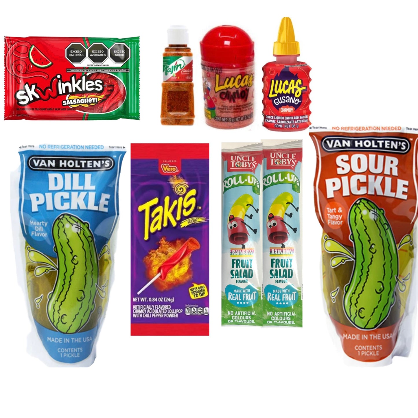 Chamoy Pickles Sour and Dill Tajin Kit Viral Trending