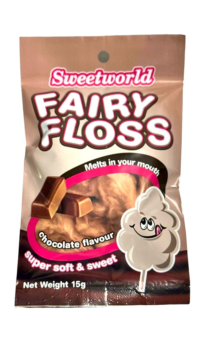 Fairy Floss Chocolate 15g