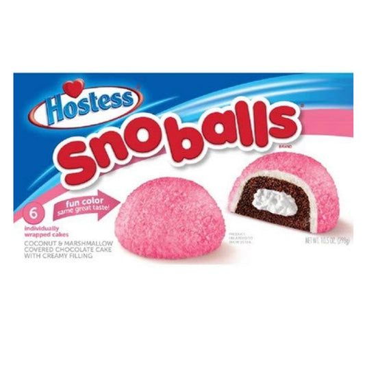 Hostess Snoballs Box of 6