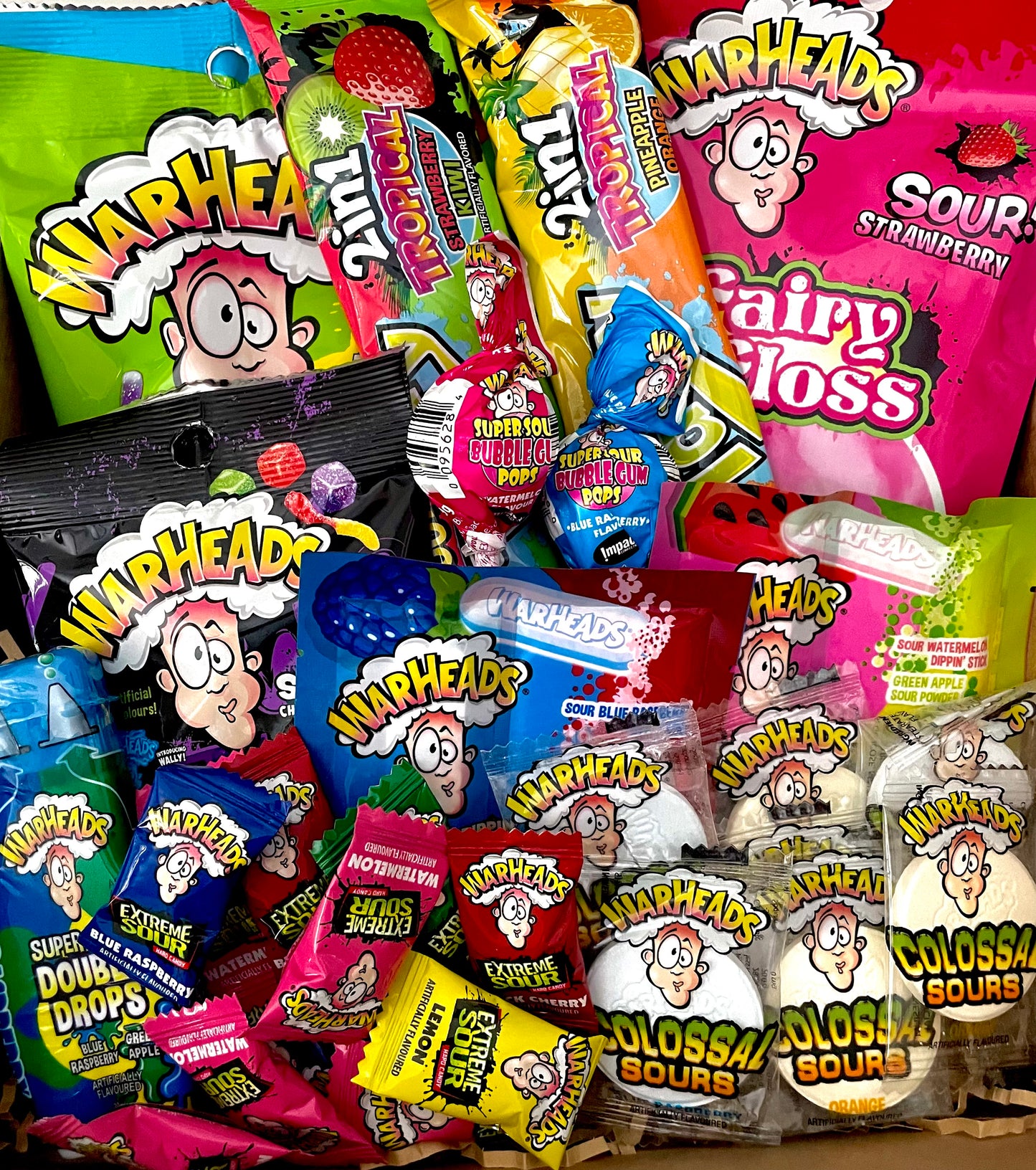 Warheads Mega Sour Candy Gift Box