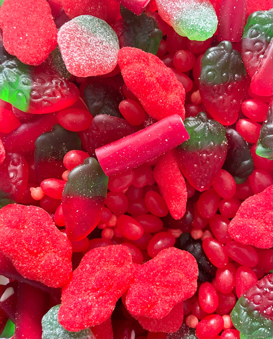 Strawberry Red Lolly Mix 400g