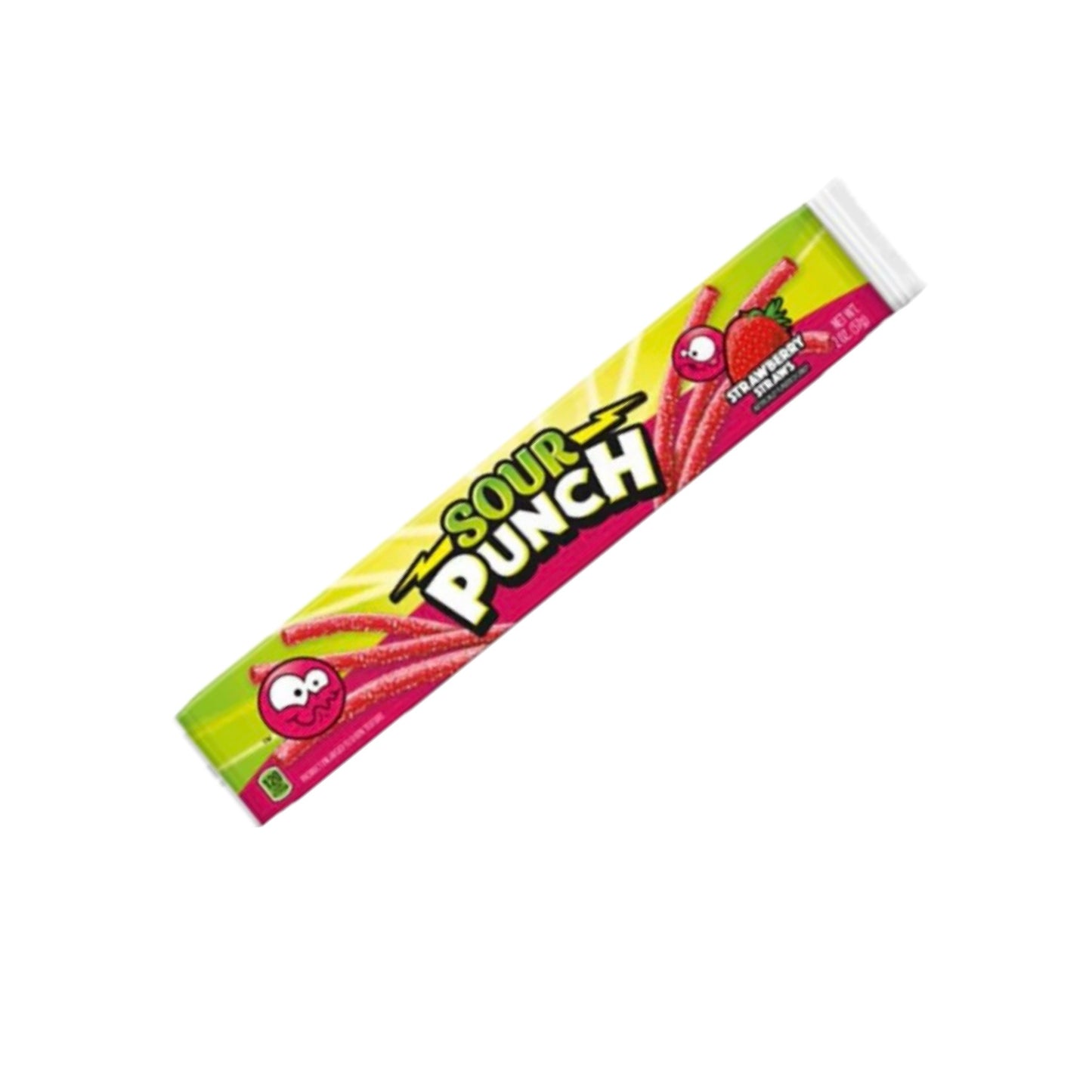 Sour Punch Strawberry Straws 57g