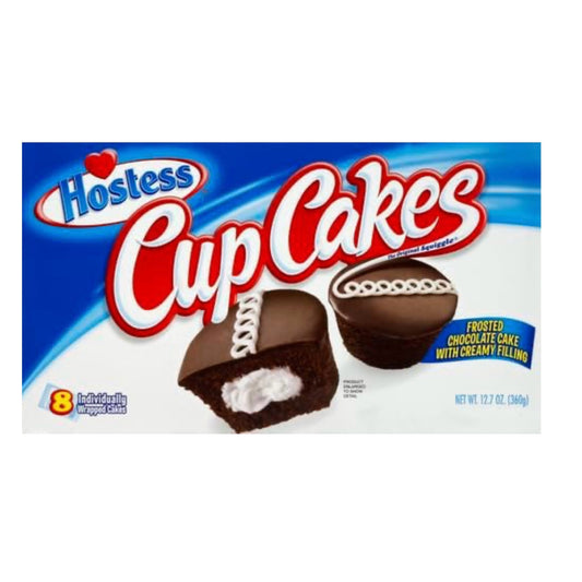 Hostess Chocolate Cup Cakes Box 8 x 45g