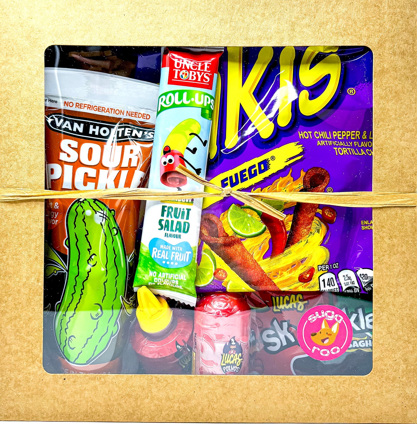 Chamoy Takis Sour or Hot Pickle Kit Gift Box