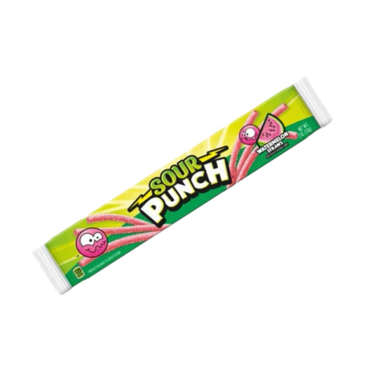 Sour Punch Watermelon Straws 57g