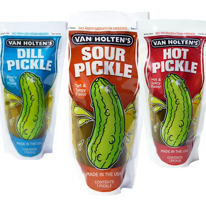 Pickle In a Pouch Hot Sour or Dill